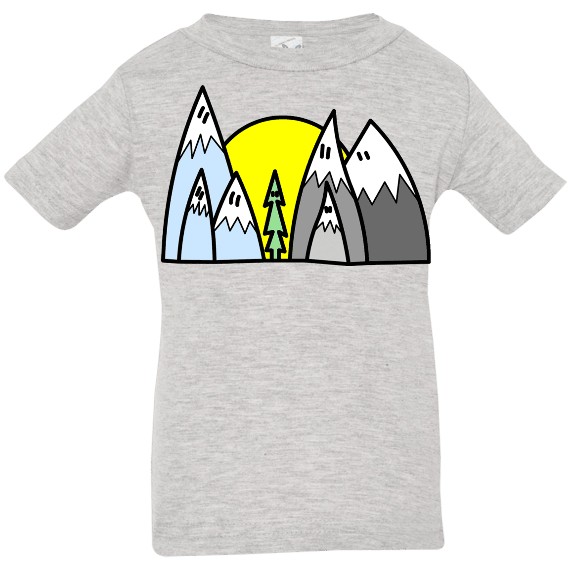 T-Shirts Heather Grey / 6 Months Be Different Infant Premium T-Shirt