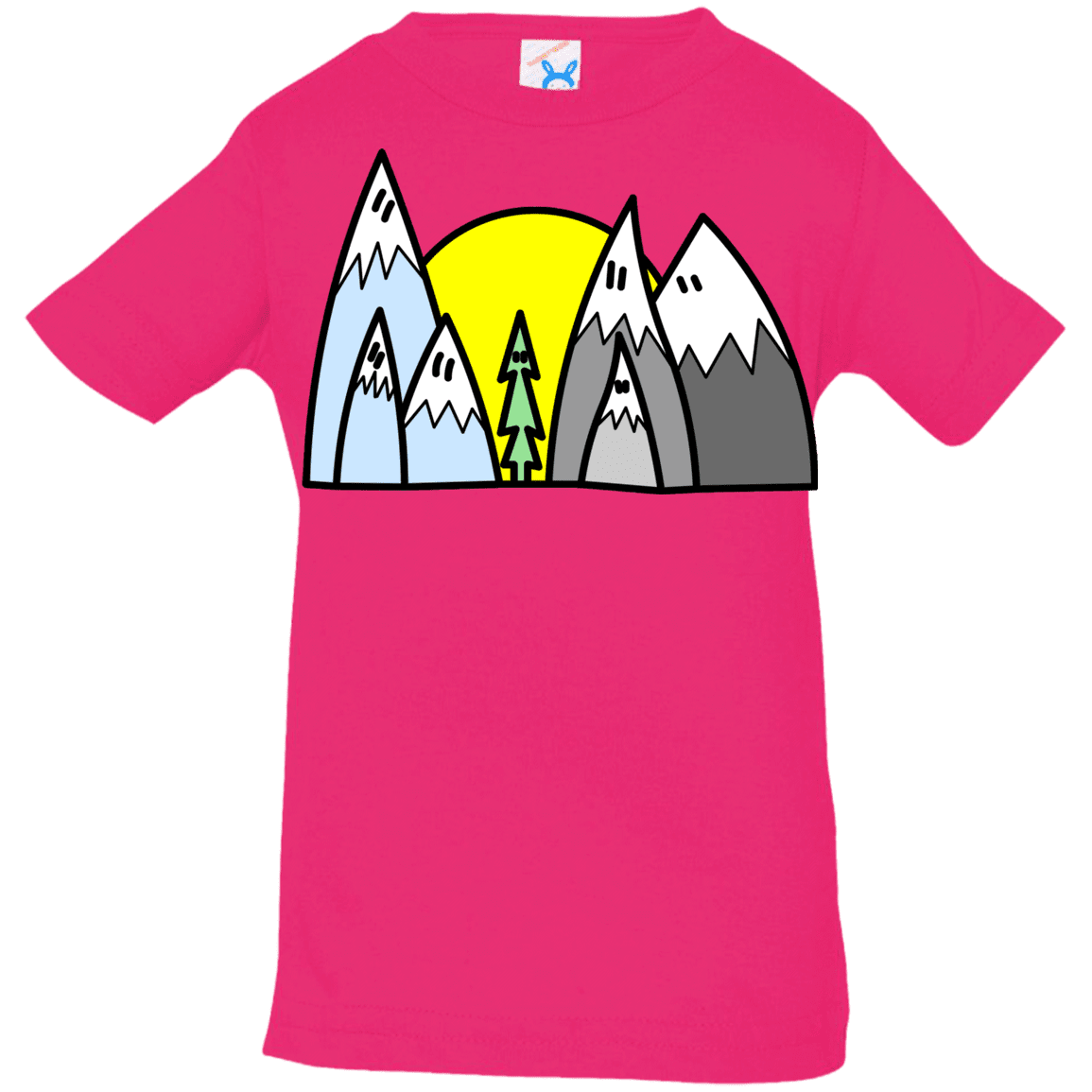 T-Shirts Hot Pink / 6 Months Be Different Infant Premium T-Shirt