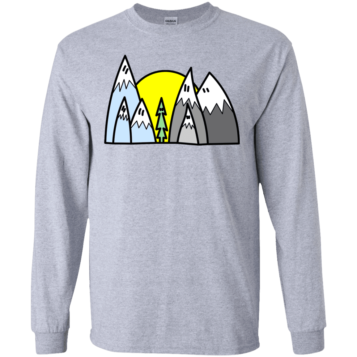 T-Shirts Sport Grey / S Be Different Men's Long Sleeve T-Shirt