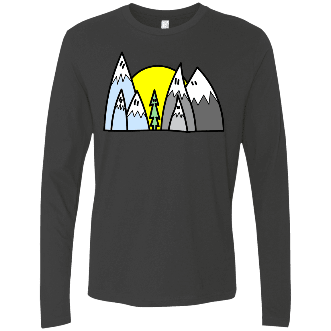 T-Shirts Heavy Metal / S Be Different Men's Premium Long Sleeve