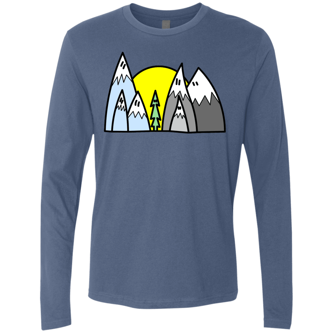 T-Shirts Indigo / S Be Different Men's Premium Long Sleeve