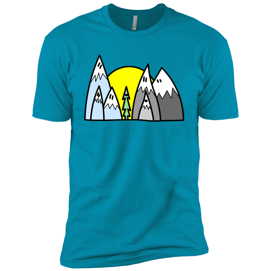 T-Shirts Turquoise / X-Small Be Different Men's Premium T-Shirt