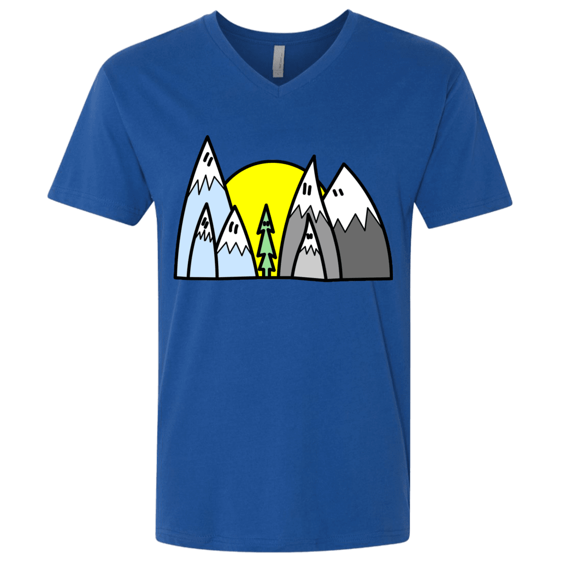 T-Shirts Royal / X-Small Be Different Men's Premium V-Neck