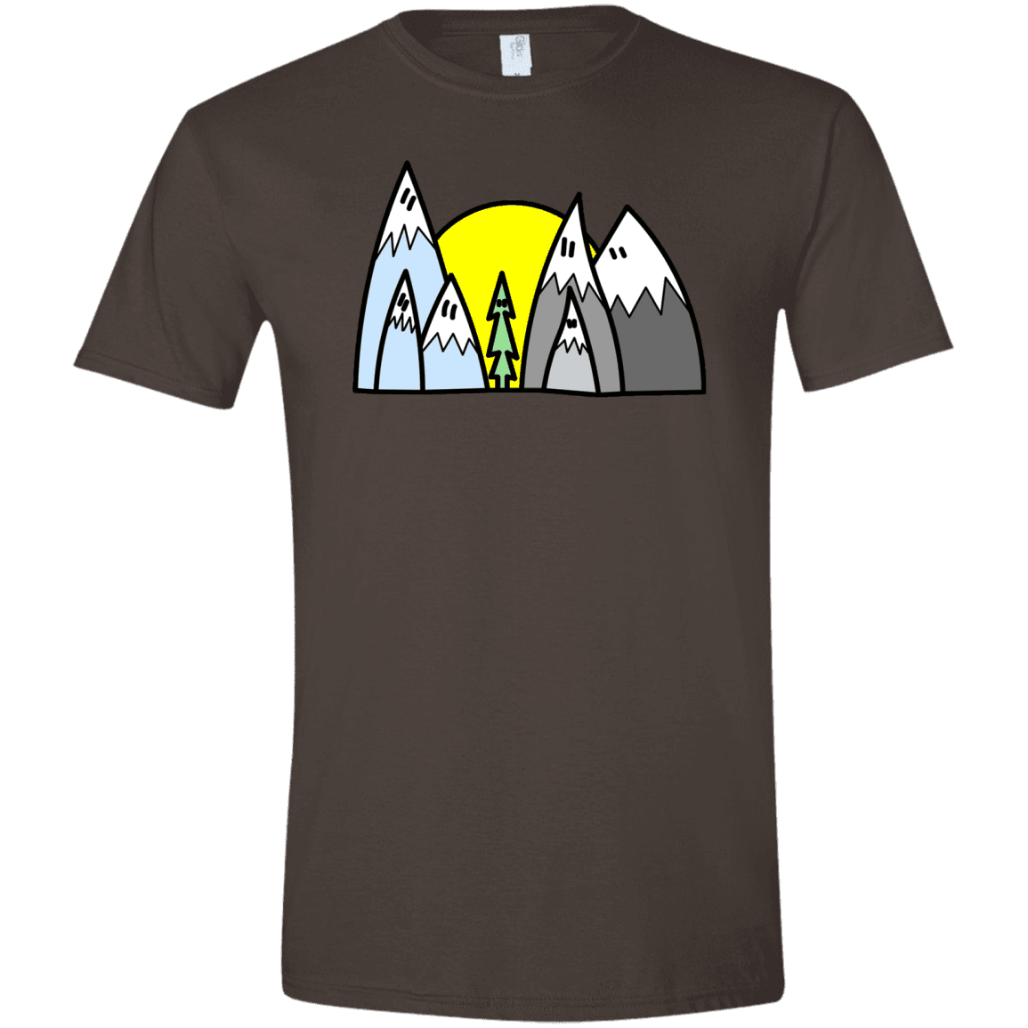 T-Shirts Dark Chocolate / S Be Different Men's Semi-Fitted Softstyle