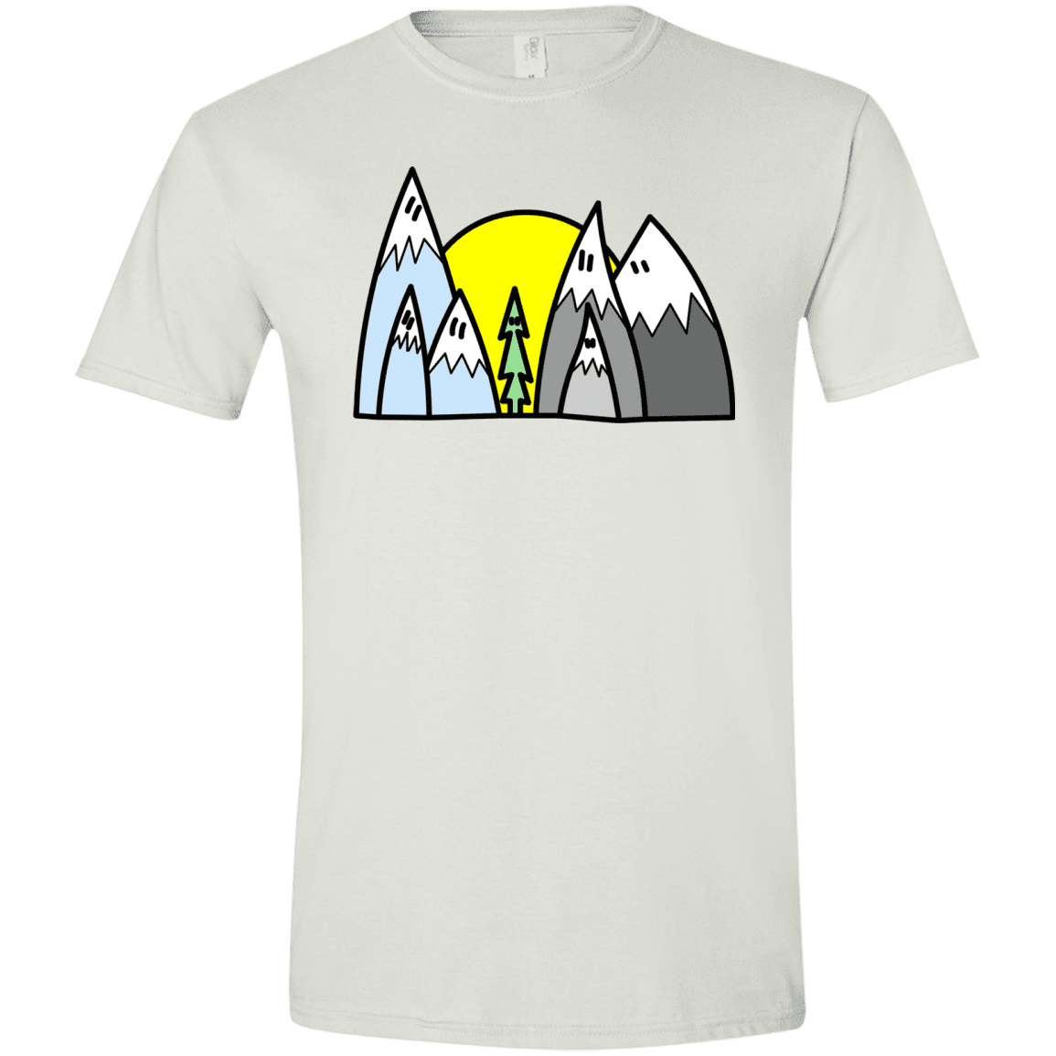 T-Shirts White / X-Small Be Different Men's Semi-Fitted Softstyle