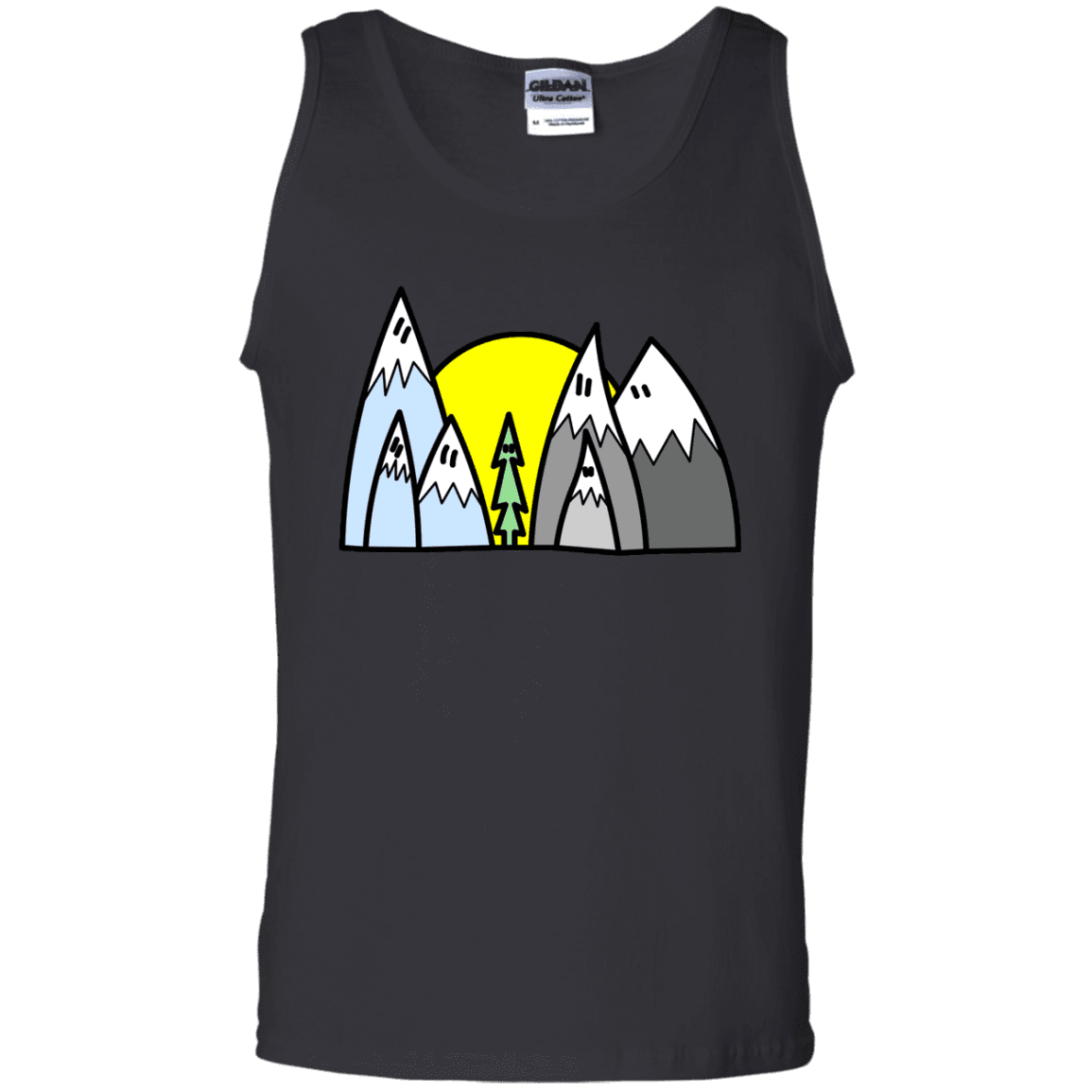 T-Shirts Black / S Be Different Men's Tank Top