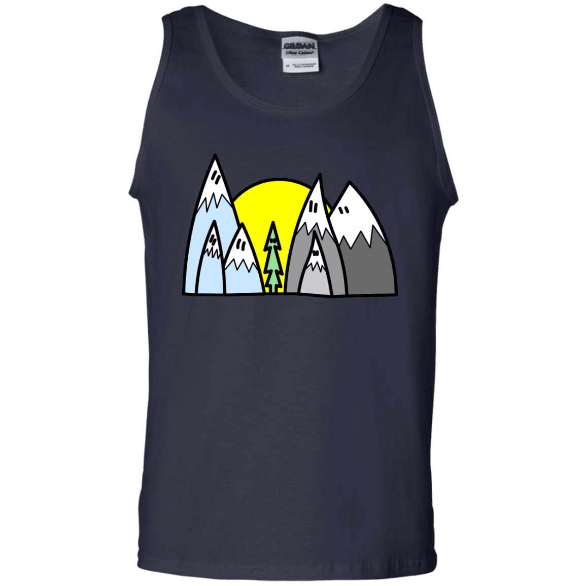 T-Shirts Navy / S Be Different Men's Tank Top