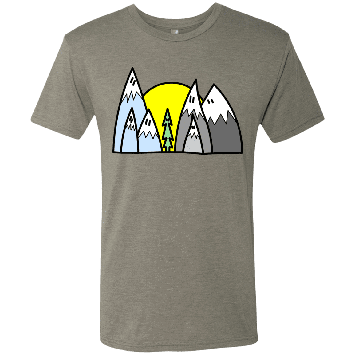 T-Shirts Venetian Grey / S Be Different Men's Triblend T-Shirt