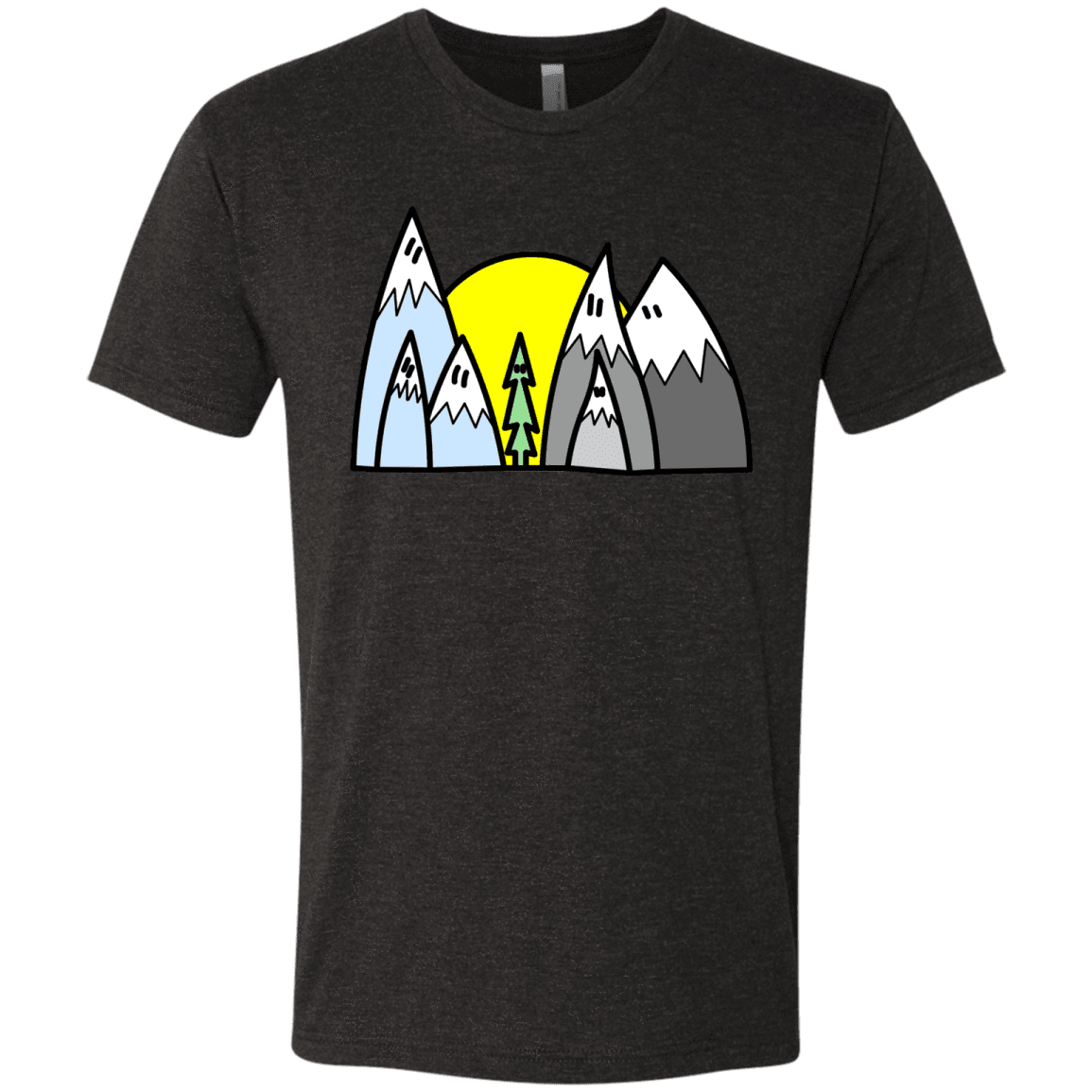 T-Shirts Vintage Black / S Be Different Men's Triblend T-Shirt