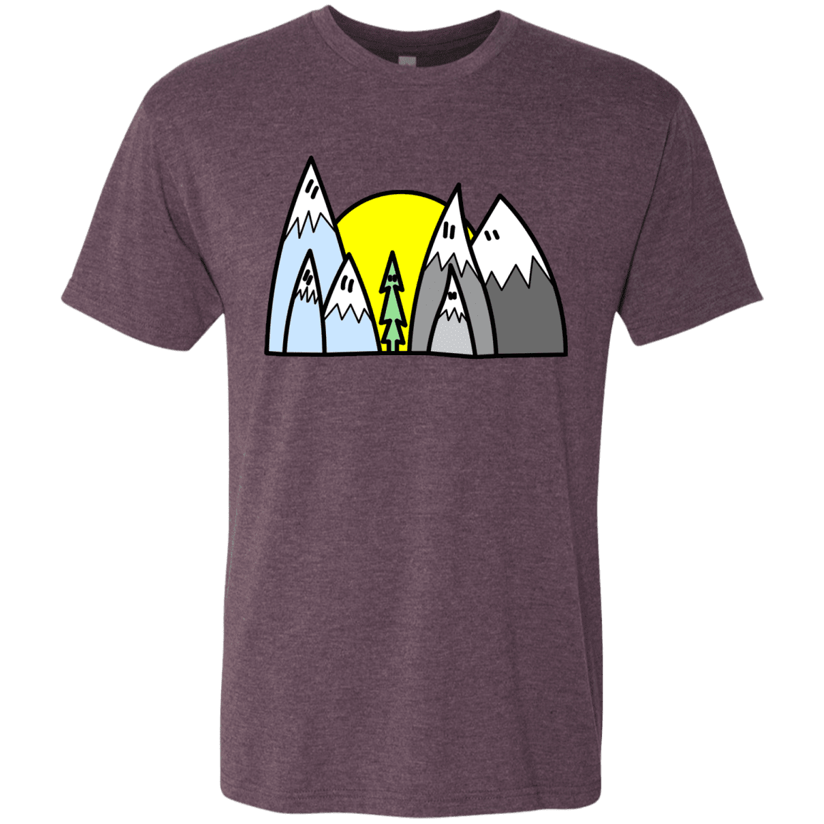 T-Shirts Vintage Purple / S Be Different Men's Triblend T-Shirt