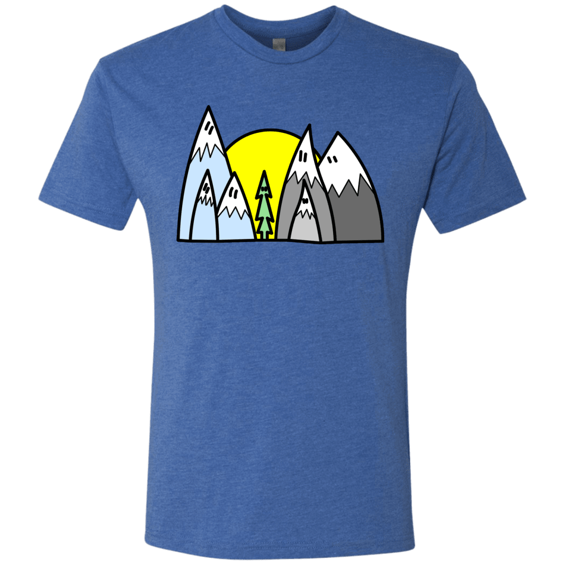 T-Shirts Vintage Royal / S Be Different Men's Triblend T-Shirt