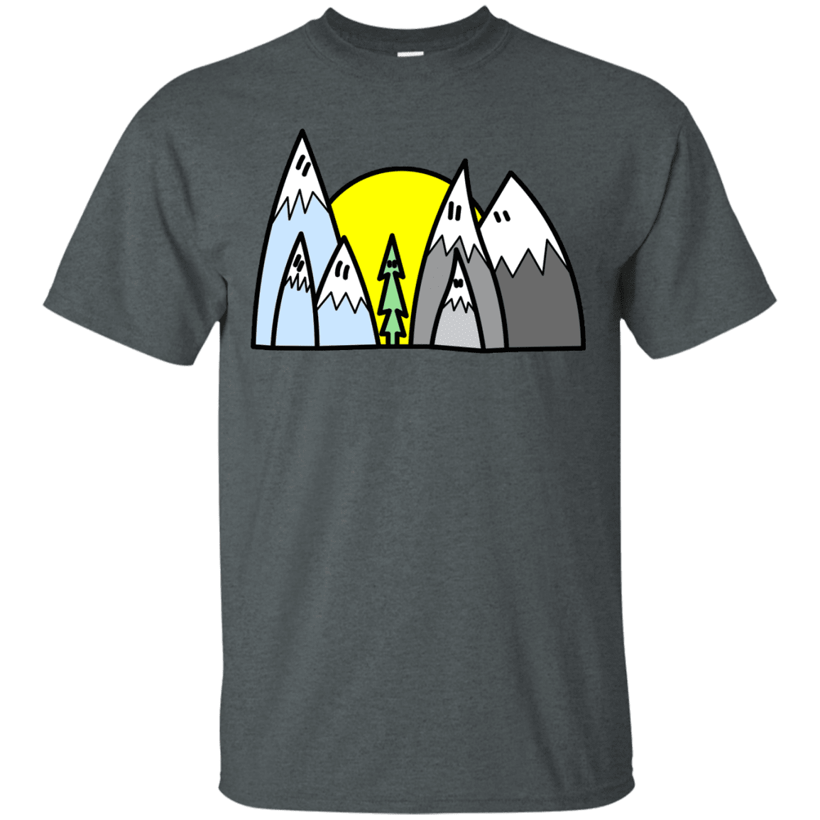 T-Shirts Dark Heather / S Be Different T-Shirt