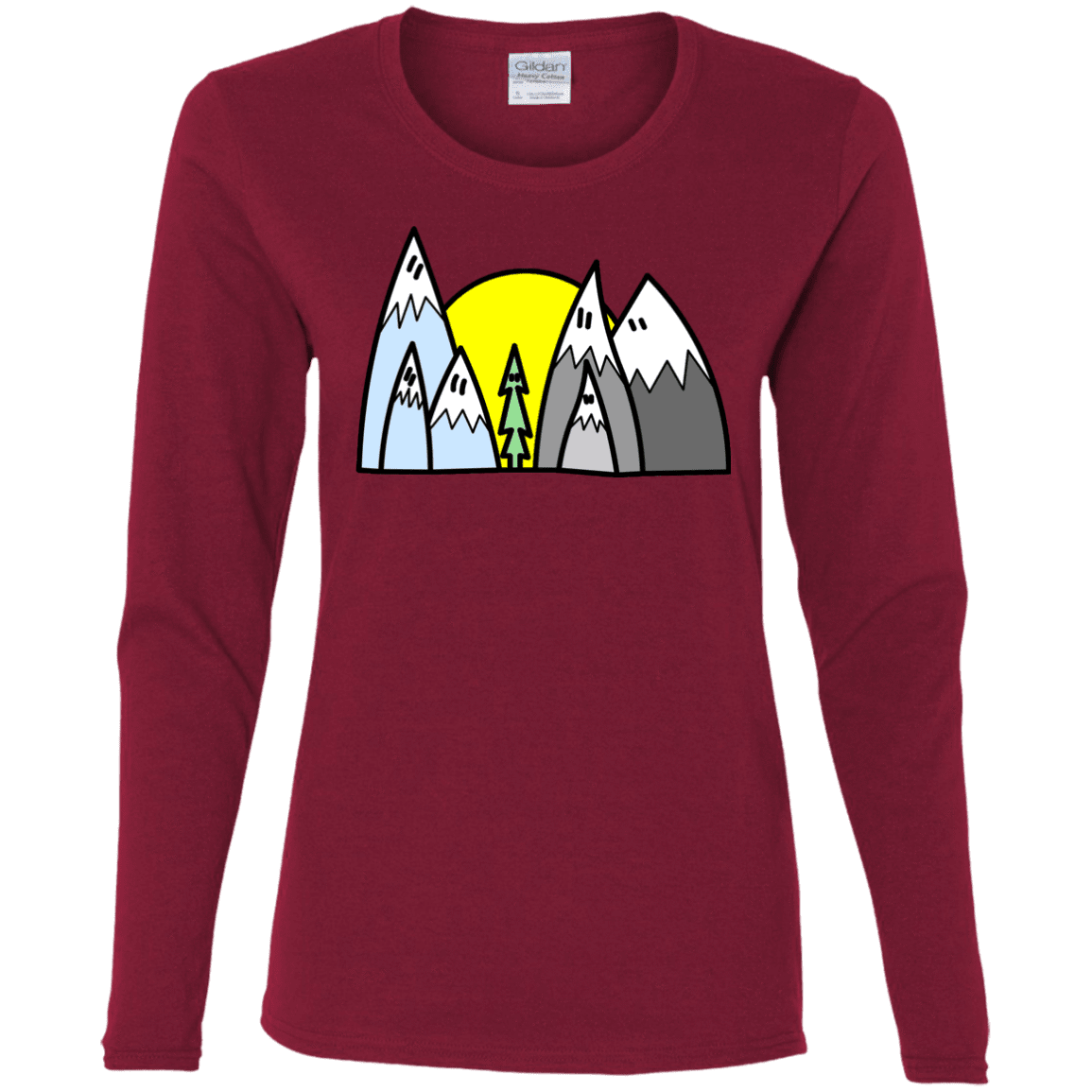 T-Shirts Cardinal / S Be Different Women's Long Sleeve T-Shirt