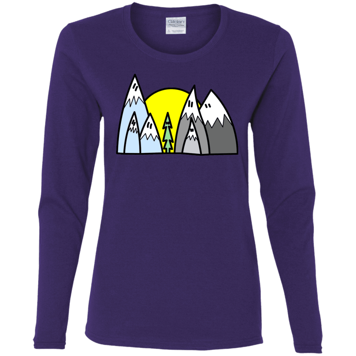 T-Shirts Purple / S Be Different Women's Long Sleeve T-Shirt