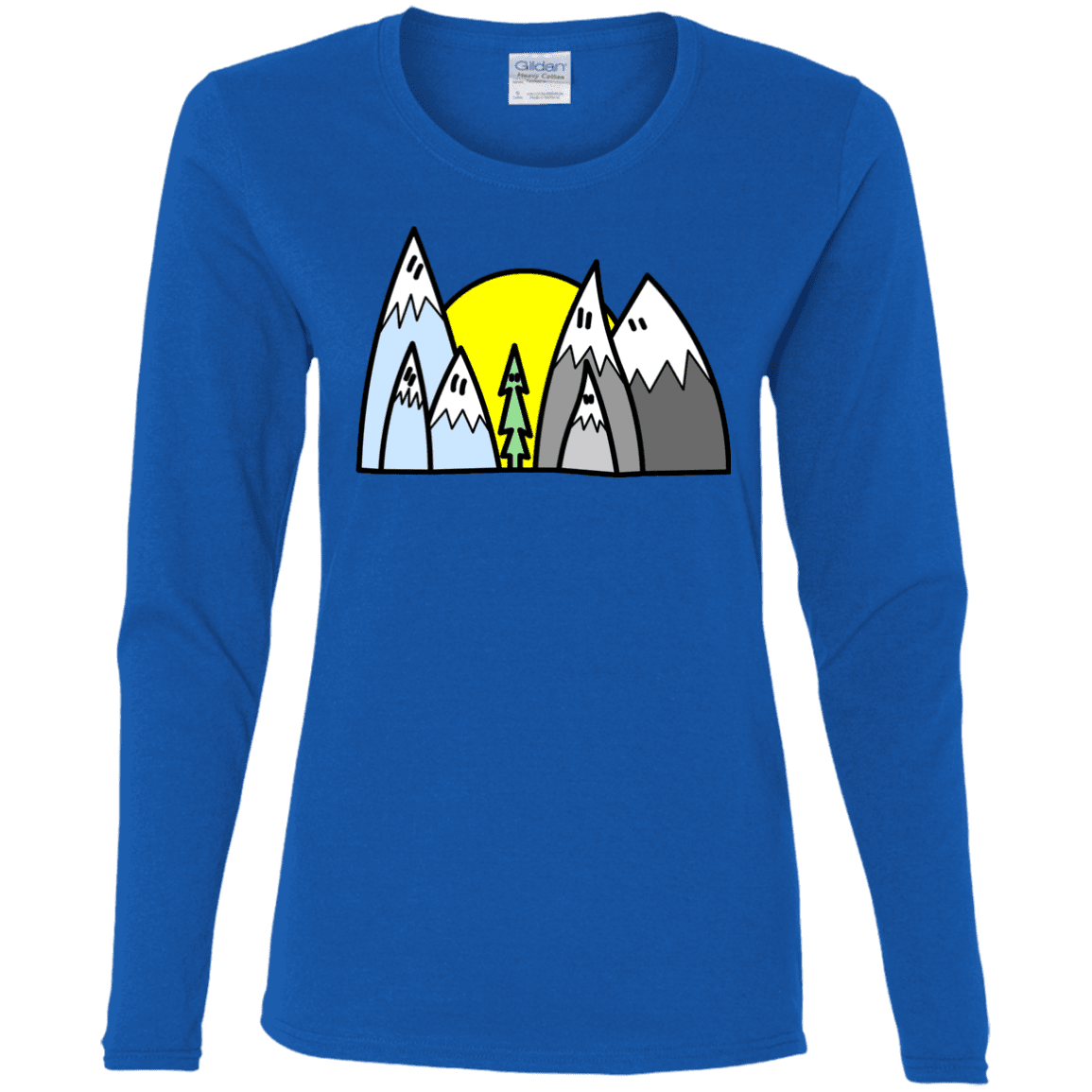 T-Shirts Royal / S Be Different Women's Long Sleeve T-Shirt