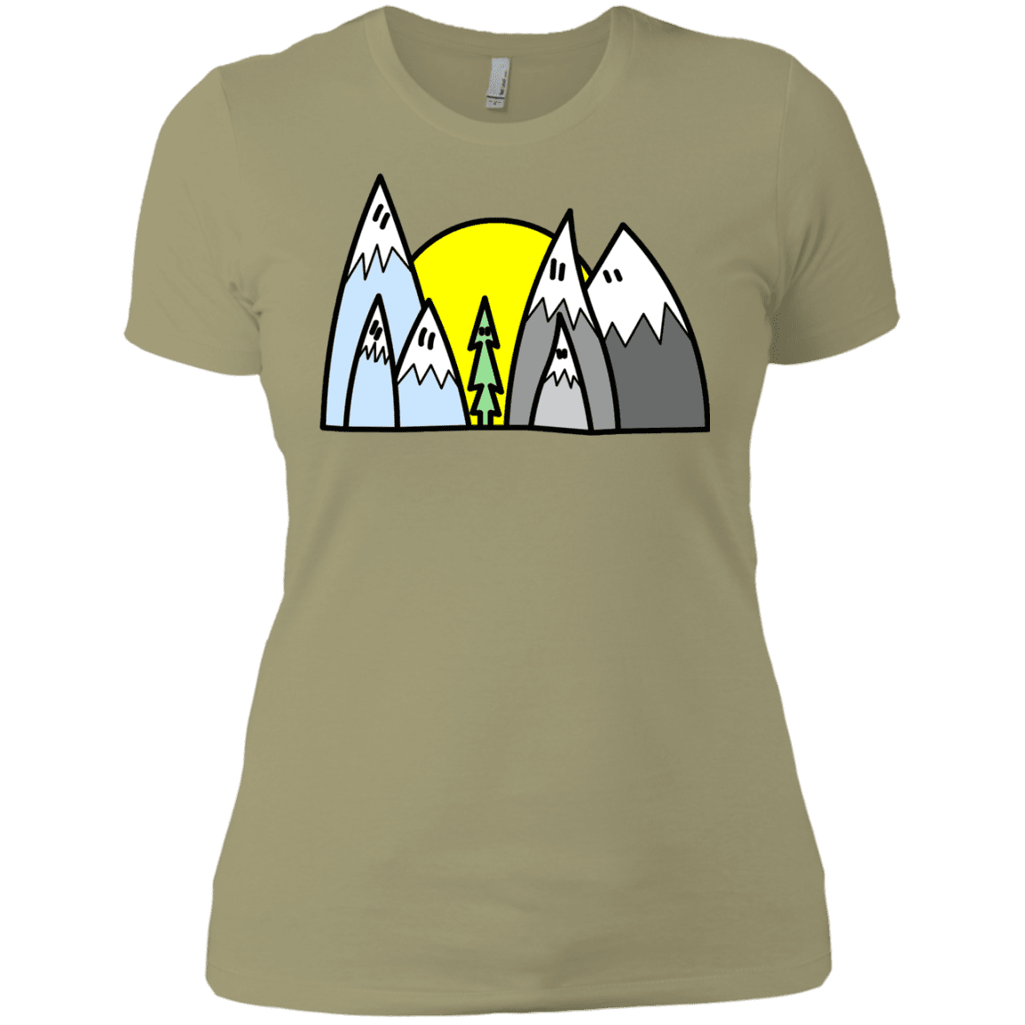 T-Shirts Light Olive / X-Small Be Different Women's Premium T-Shirt