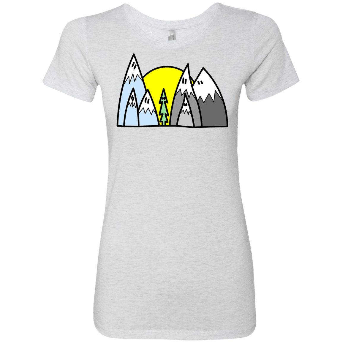 T-Shirts Heather White / S Be Different Women's Triblend T-Shirt