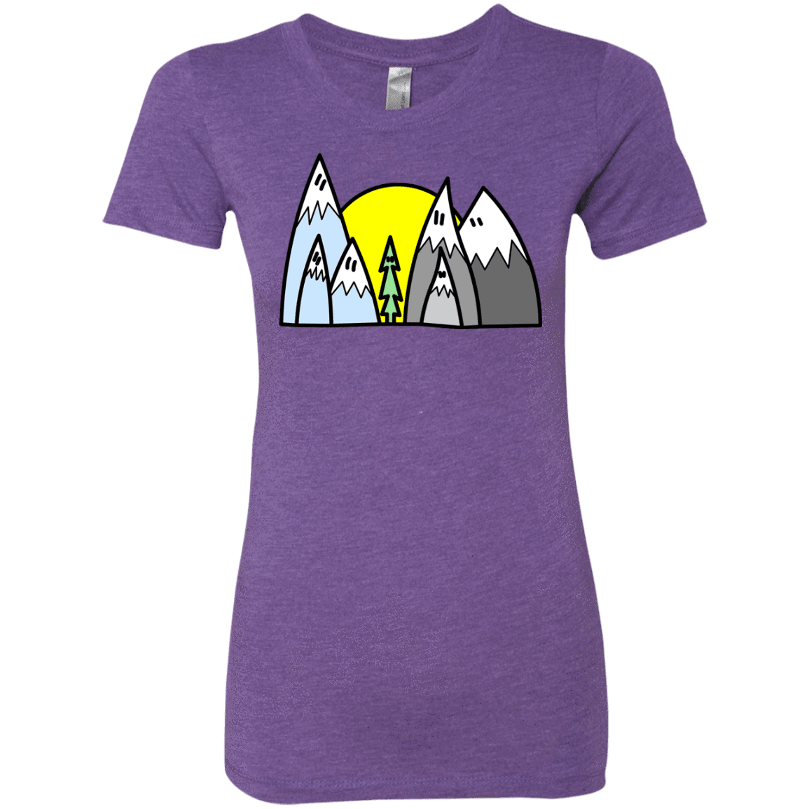 T-Shirts Purple Rush / S Be Different Women's Triblend T-Shirt