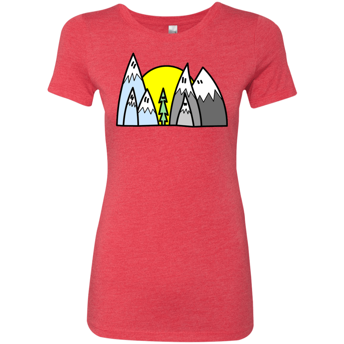 T-Shirts Vintage Red / S Be Different Women's Triblend T-Shirt