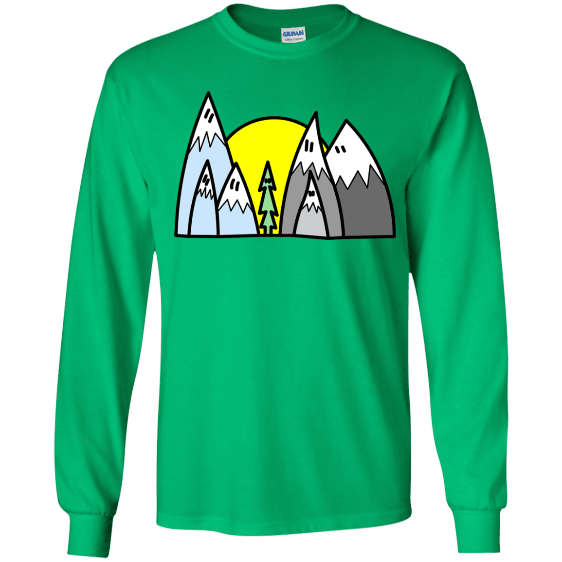T-Shirts Irish Green / YS Be Different Youth Long Sleeve T-Shirt