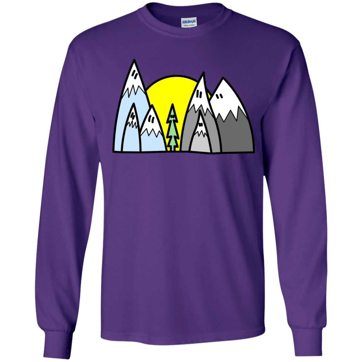 T-Shirts Purple / YS Be Different Youth Long Sleeve T-Shirt