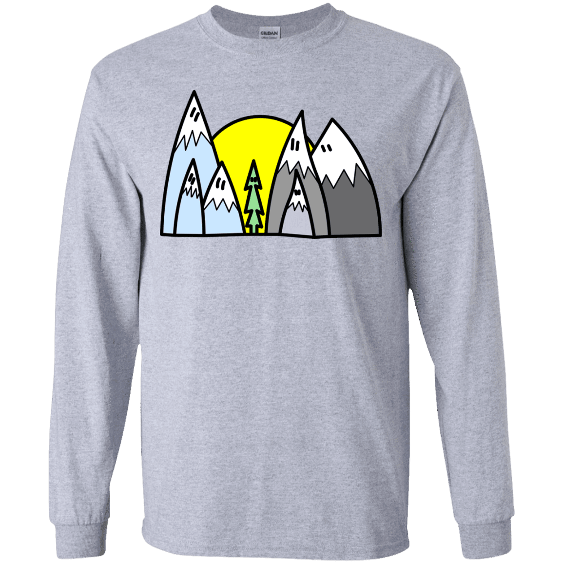 T-Shirts Sport Grey / YS Be Different Youth Long Sleeve T-Shirt