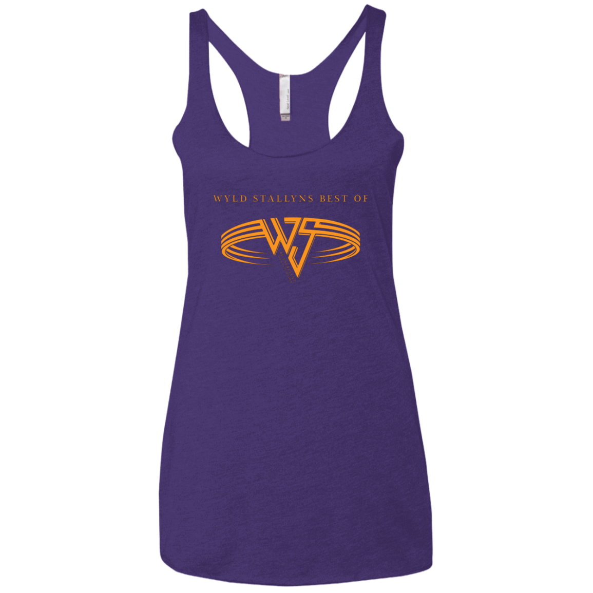 T-Shirts Purple / X-Small Be Excellent To Each Other Women's Triblend Racerback Tank