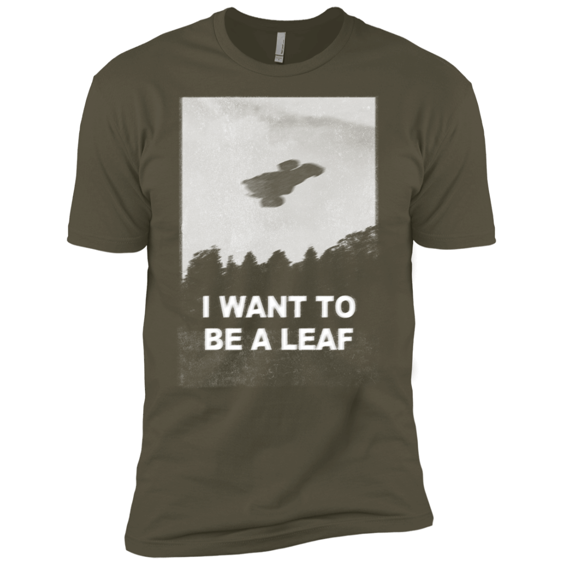 T-Shirts Military Green / X-Small Be Leaf Men's Premium T-Shirt