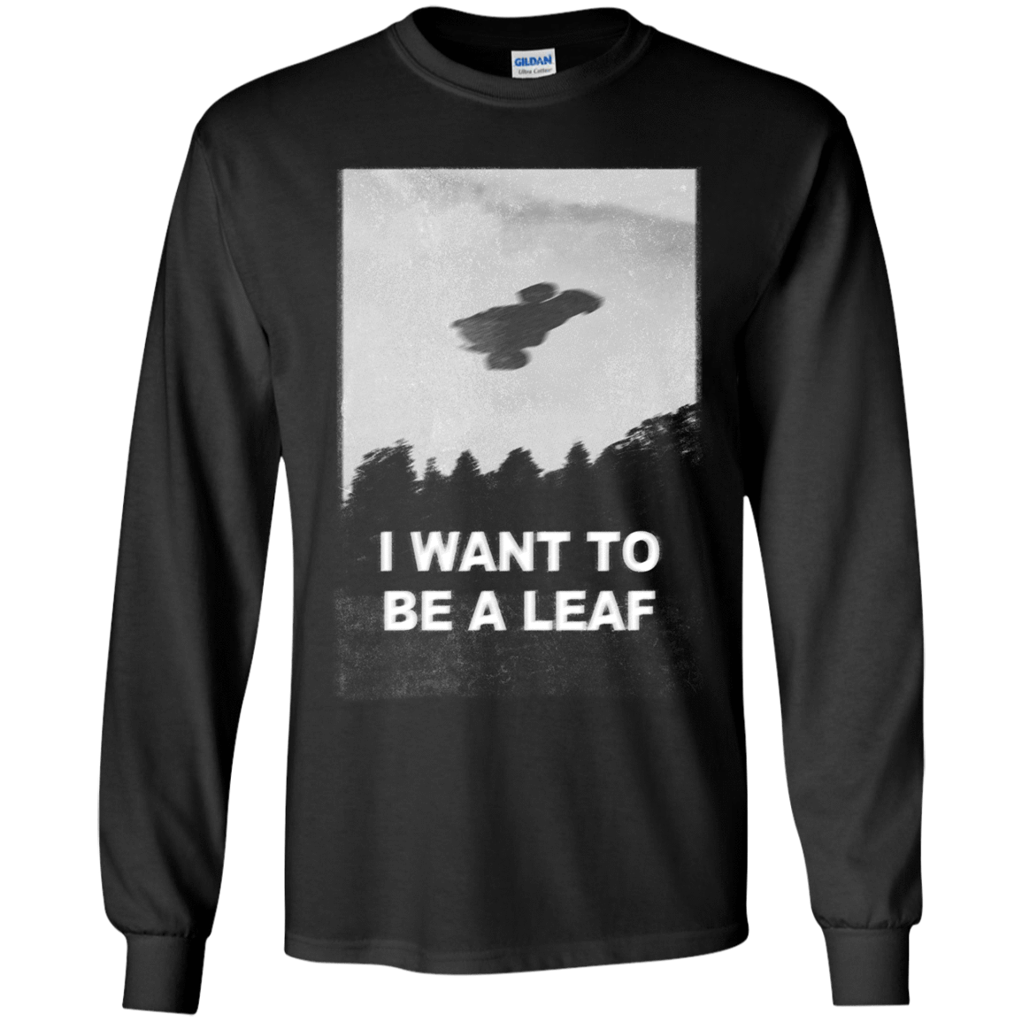 T-Shirts Black / YS Be Leaf Youth Long Sleeve T-Shirt