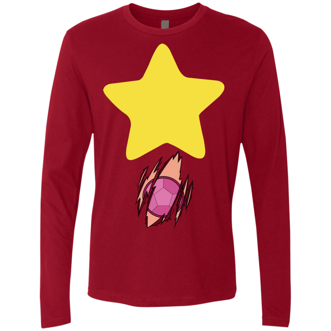 T-Shirts Cardinal / S Be like Steven Men's Premium Long Sleeve