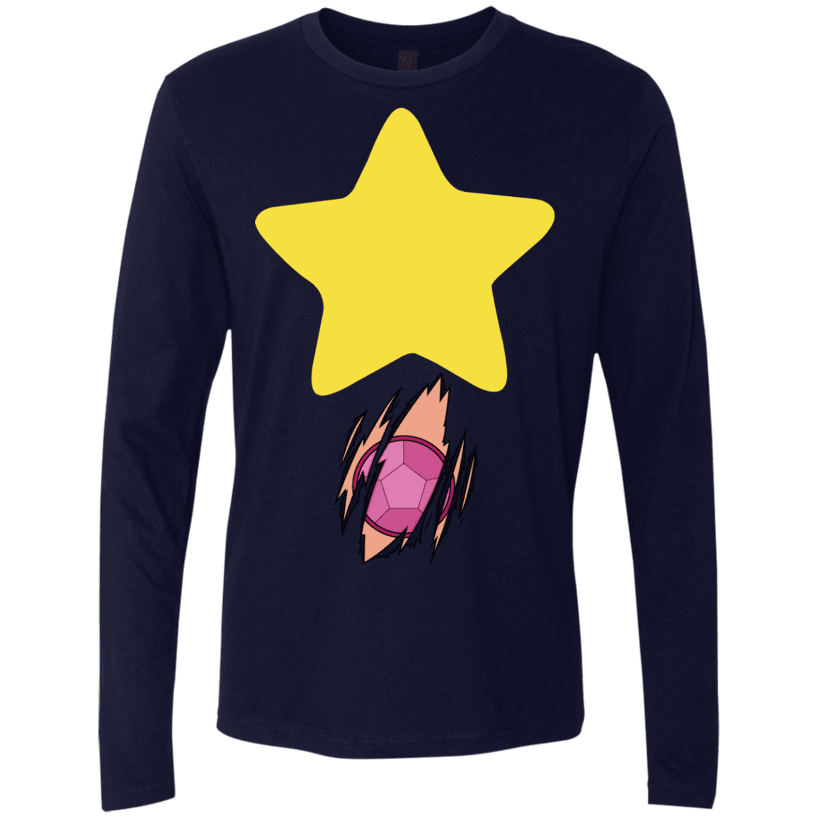 T-Shirts Midnight Navy / S Be like Steven Men's Premium Long Sleeve