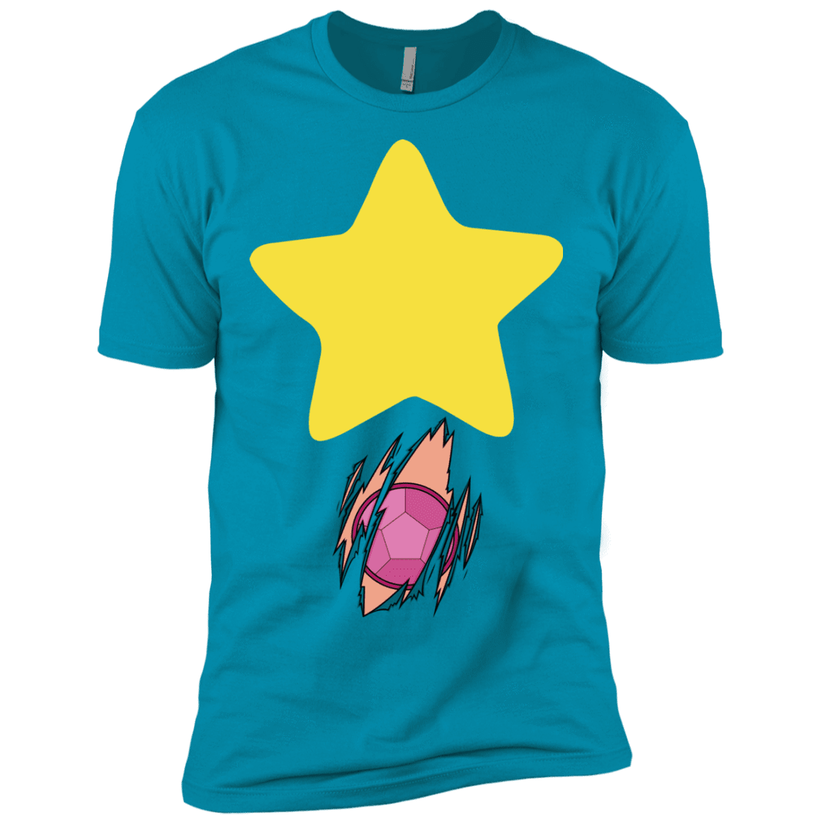T-Shirts Turquoise / X-Small Be like Steven Men's Premium T-Shirt