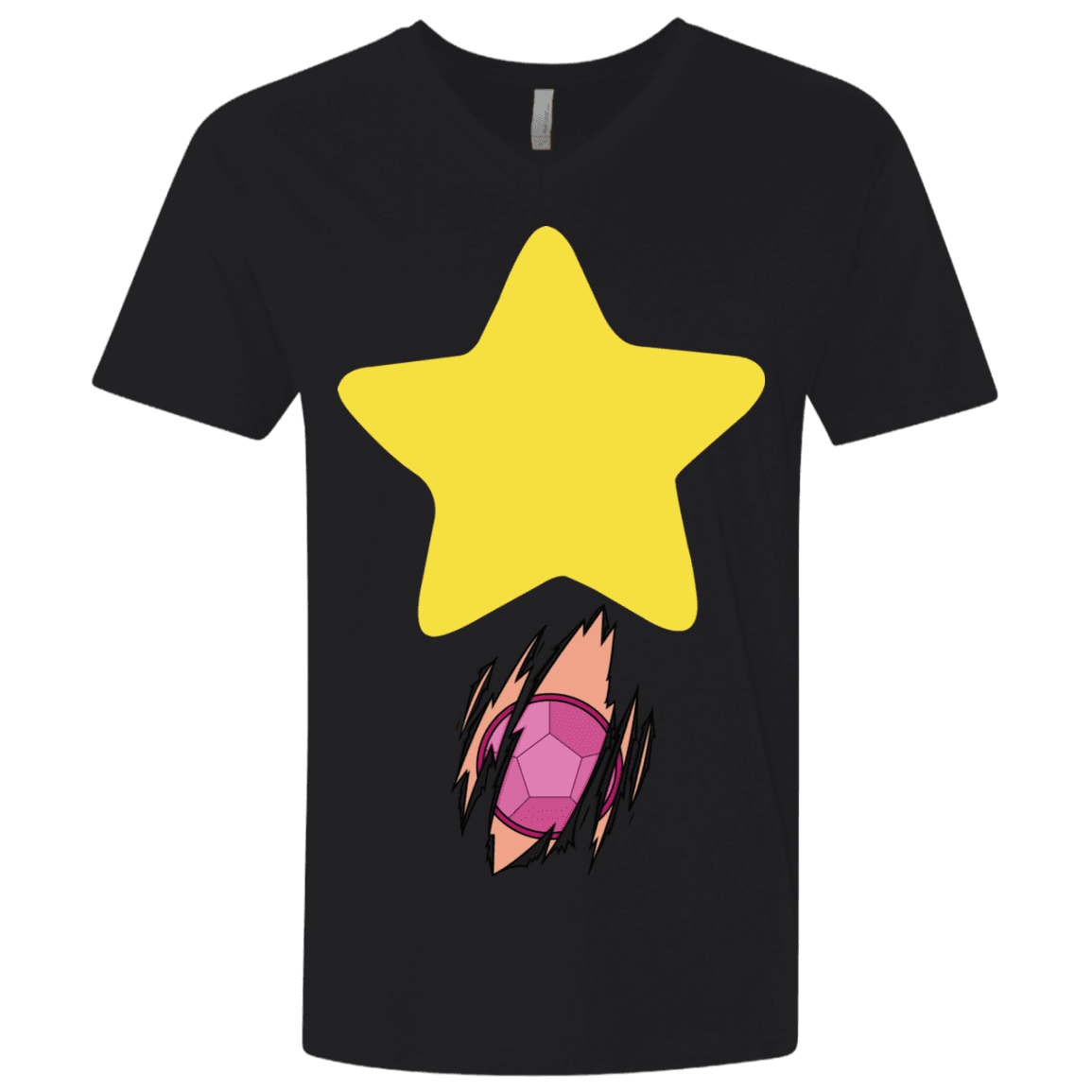 T-Shirts Black / X-Small Be like Steven Men's Premium V-Neck