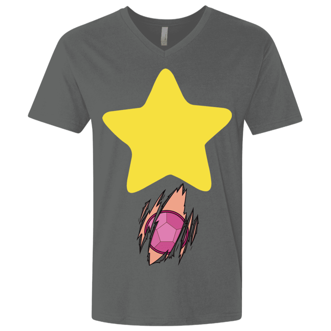 T-Shirts Heavy Metal / X-Small Be like Steven Men's Premium V-Neck