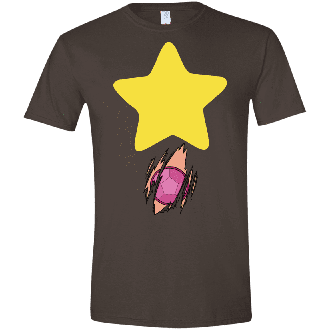 T-Shirts Dark Chocolate / S Be like Steven Men's Semi-Fitted Softstyle