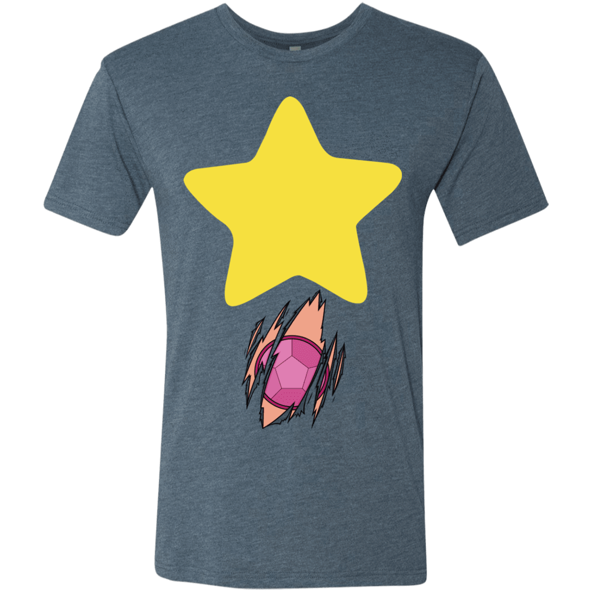 T-Shirts Indigo / S Be like Steven Men's Triblend T-Shirt