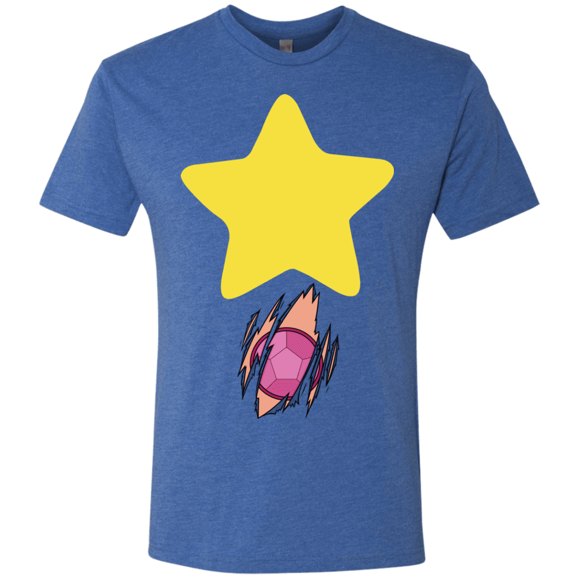 T-Shirts Vintage Royal / S Be like Steven Men's Triblend T-Shirt