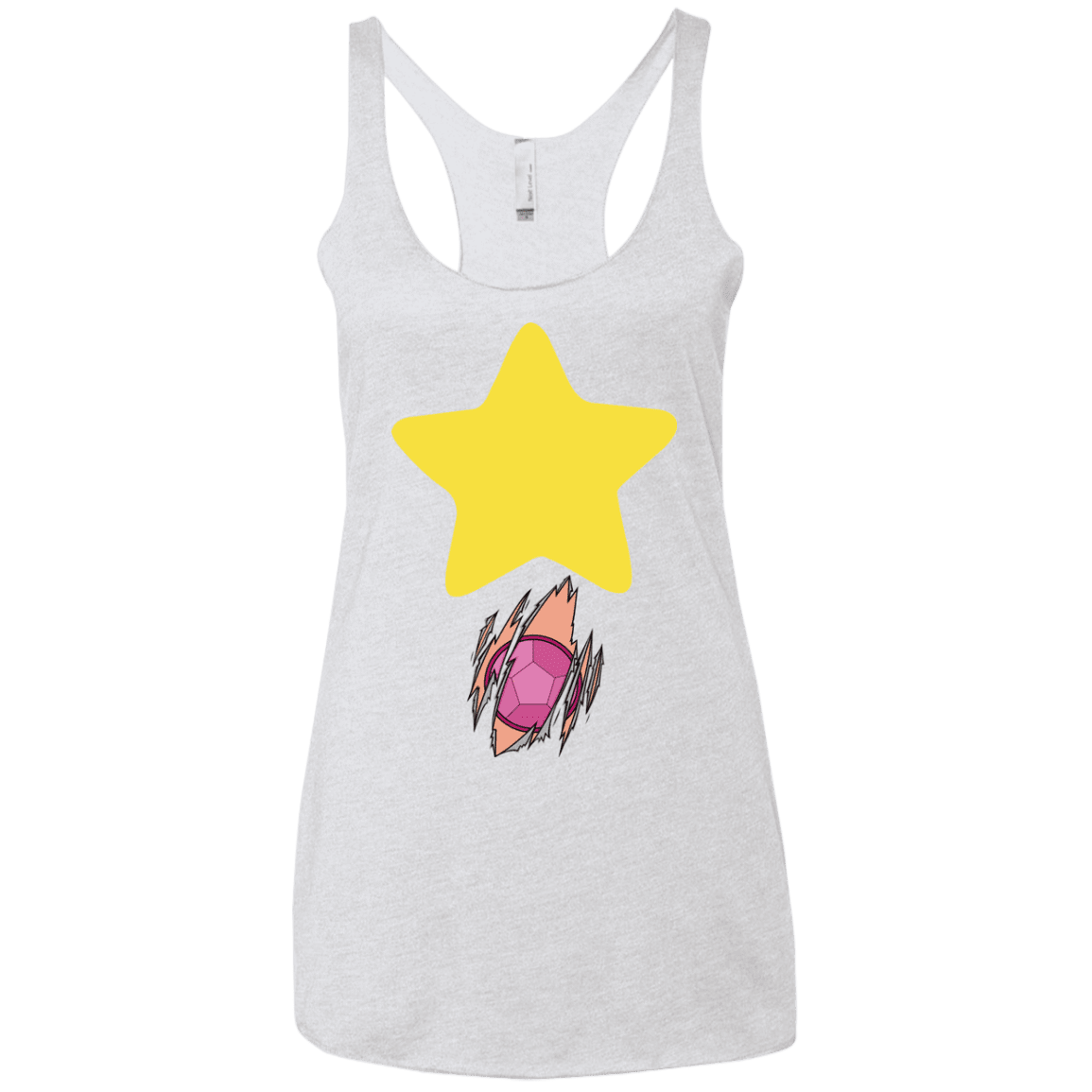 Be like Steven Women's Triblend Racerback Tank