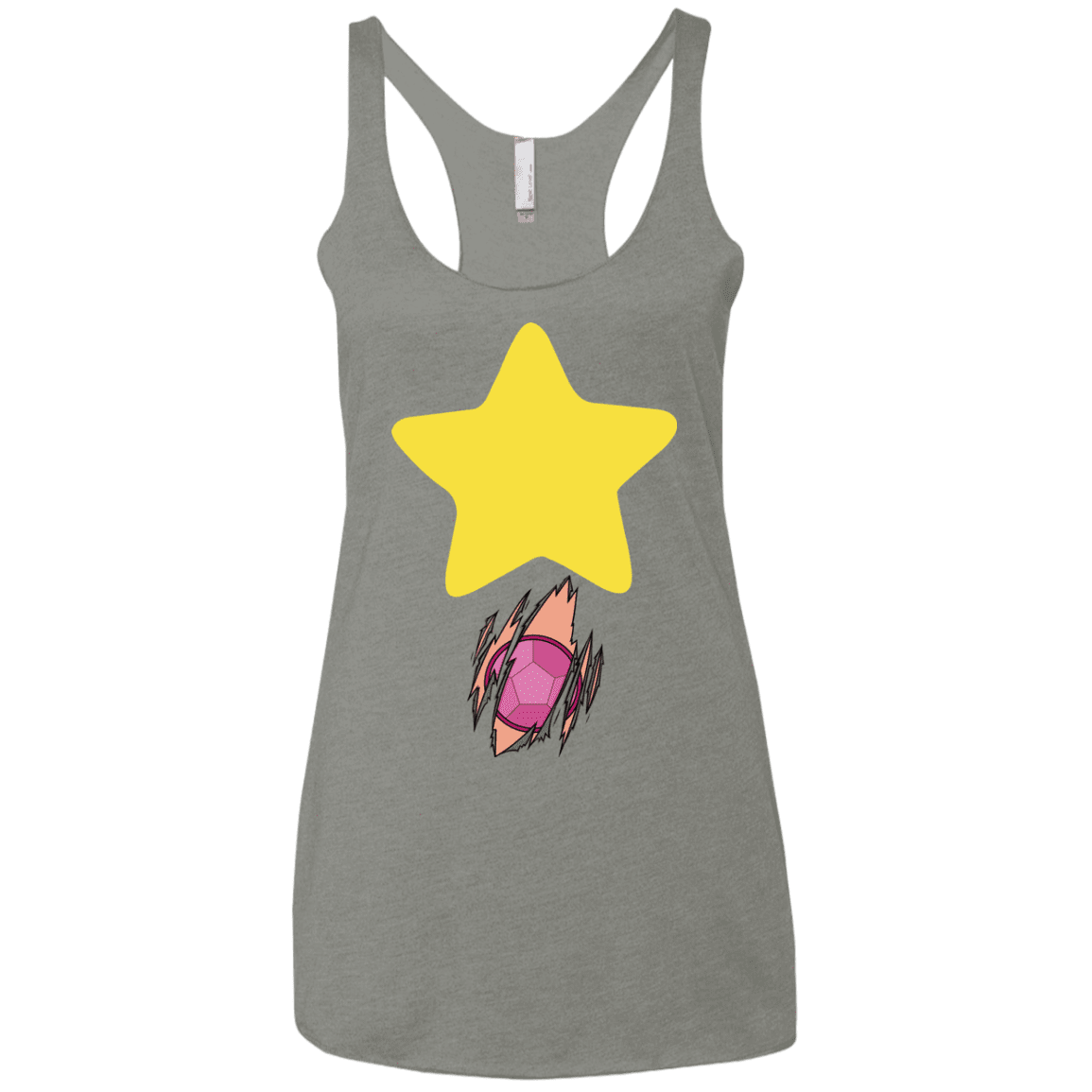 Be like Steven Women's Triblend Racerback Tank