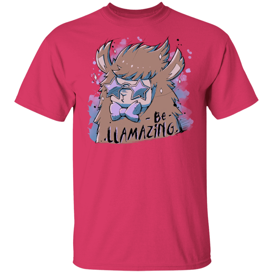 T-Shirts Heliconia / S Be Llamazing T-Shirt