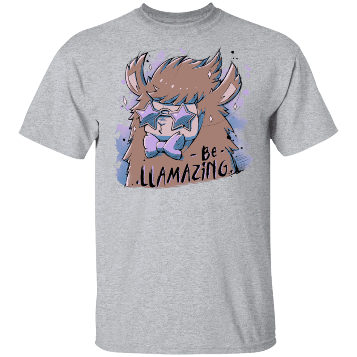 T-Shirts Sport Grey / S Be Llamazing T-Shirt