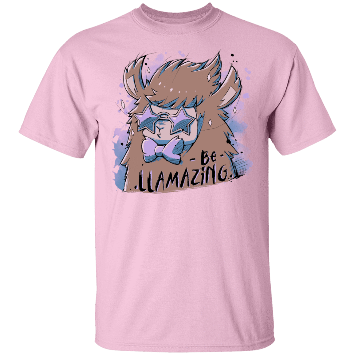 T-Shirts Light Pink / YXS Be Llamazing Youth T-Shirt