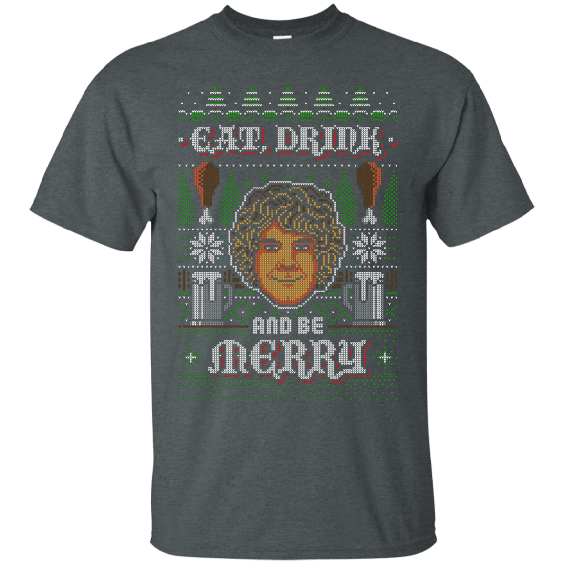 T-Shirts Dark Heather / Small Be Merry T-Shirt