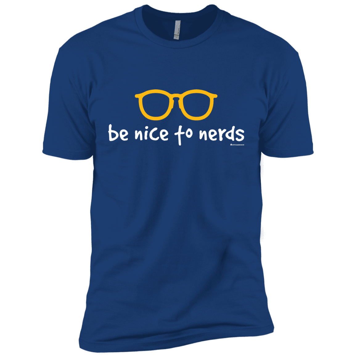 T-Shirts Royal / X-Small Be Nice To Nerds Men's Premium T-Shirt