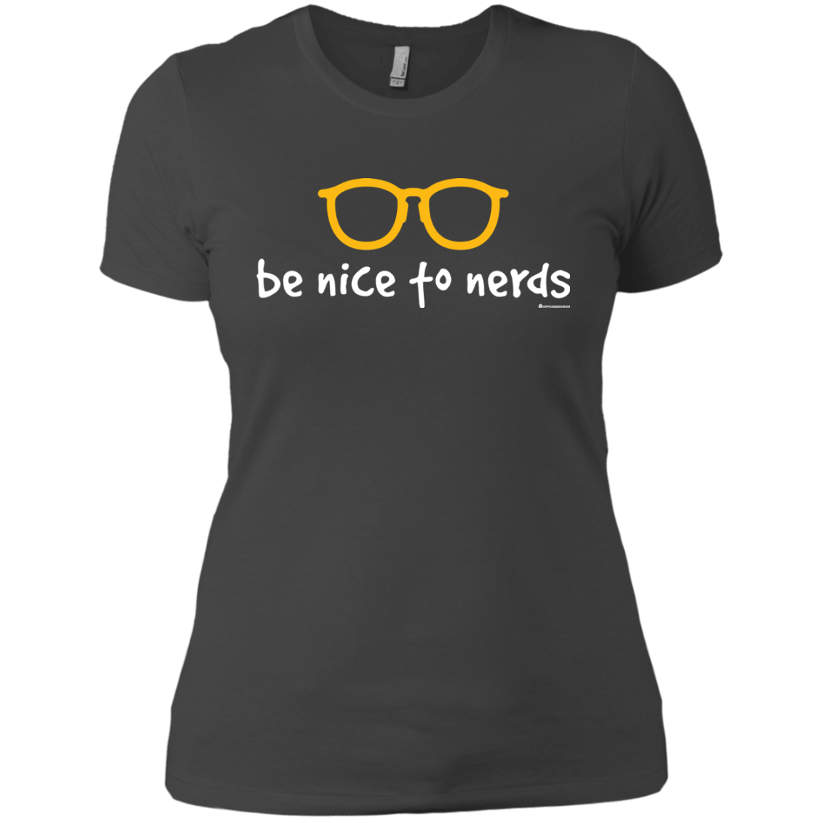 T-Shirts Heavy Metal / X-Small Be Nice To Nerds Women's Premium T-Shirt