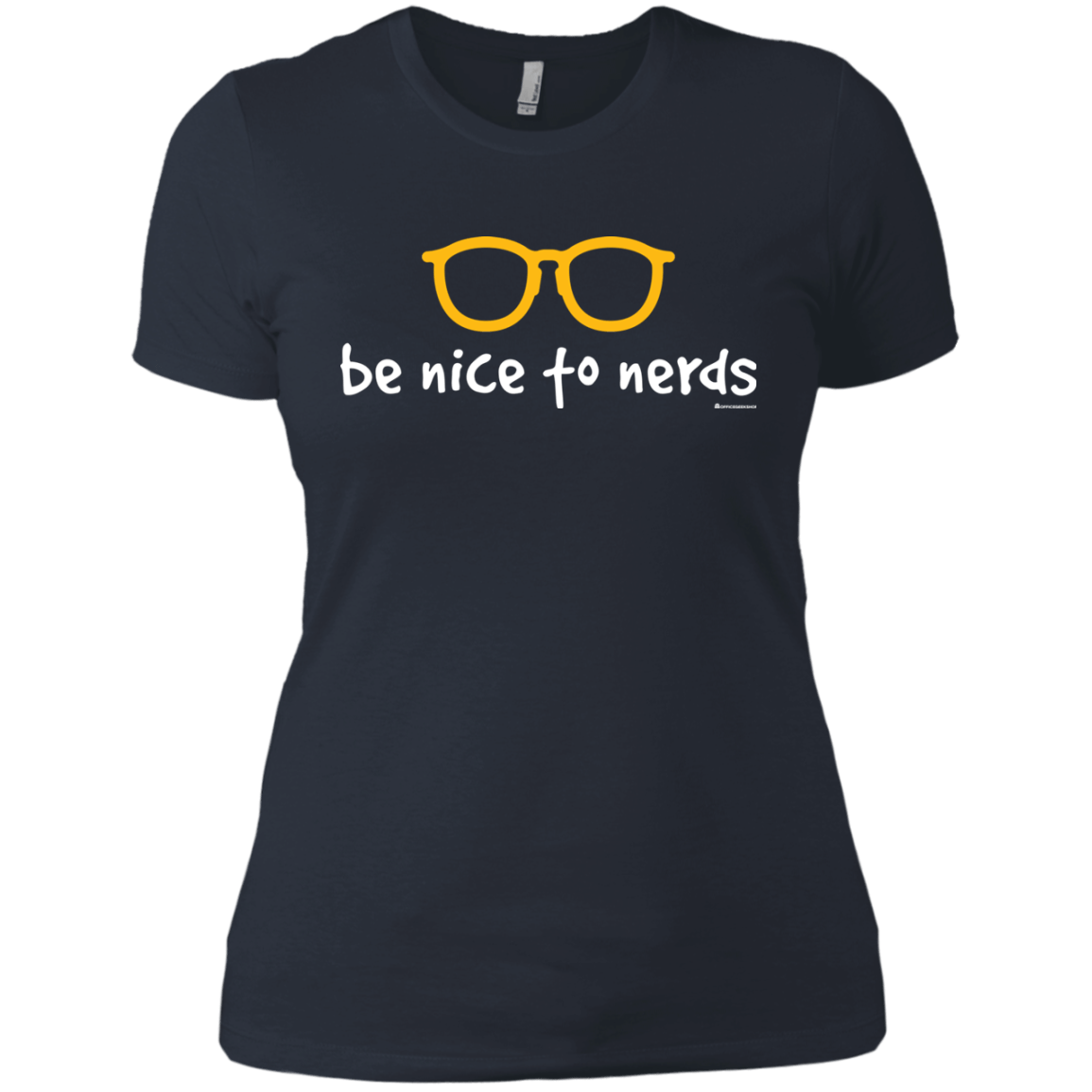 T-Shirts Indigo / X-Small Be Nice To Nerds Women's Premium T-Shirt