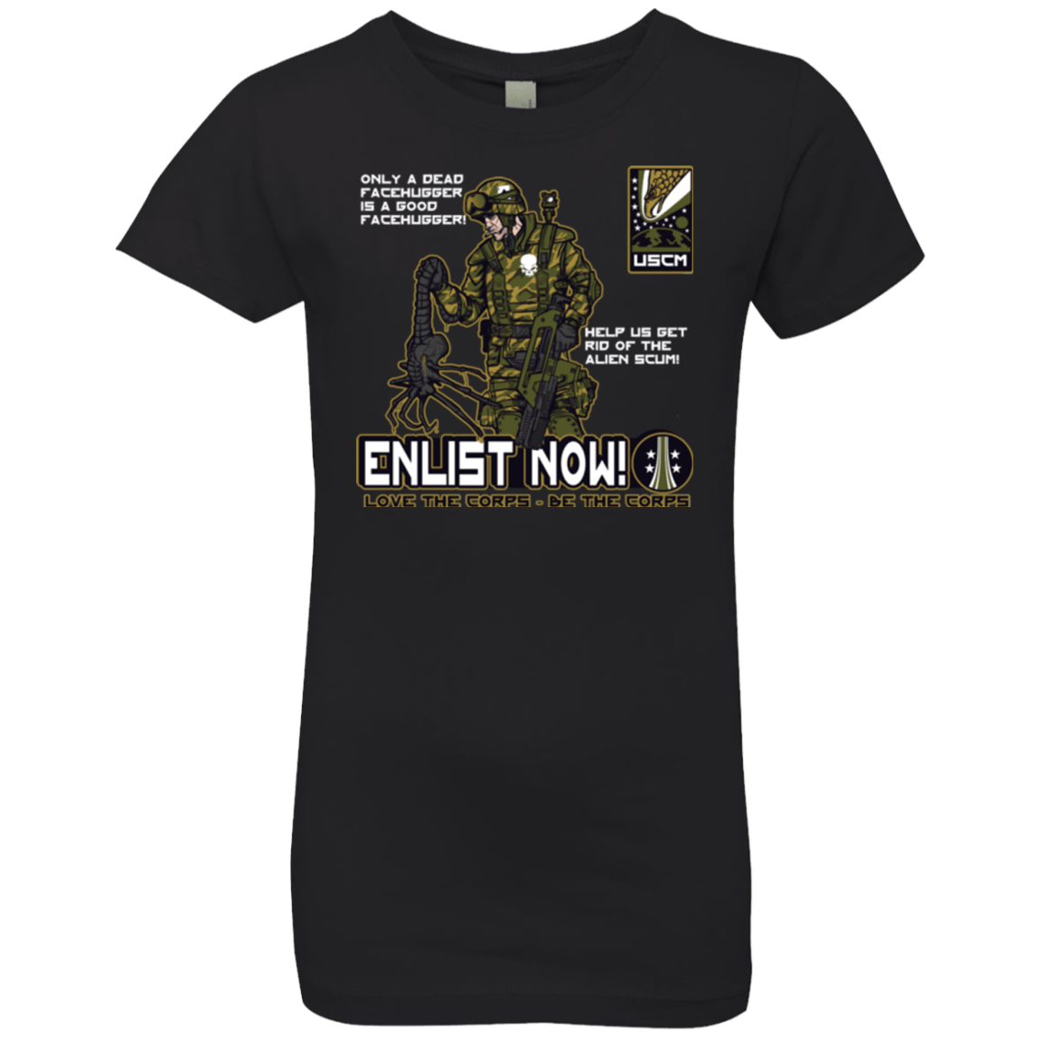 T-Shirts Black / YXS Be The Corps Girls Premium T-Shirt