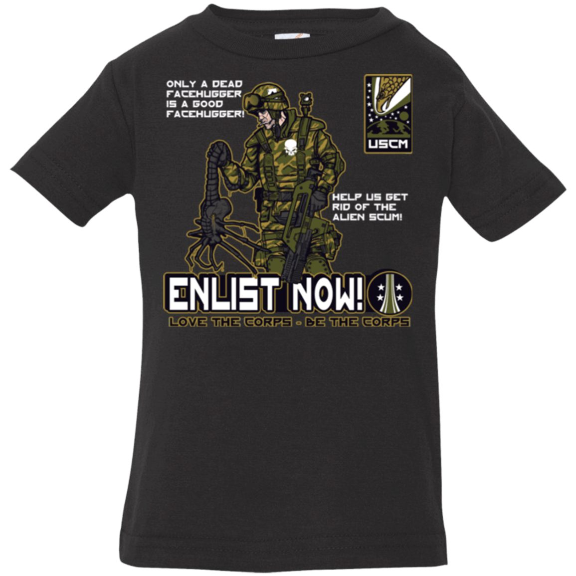 T-Shirts Black / 6 Months Be The Corps Infant Premium T-Shirt