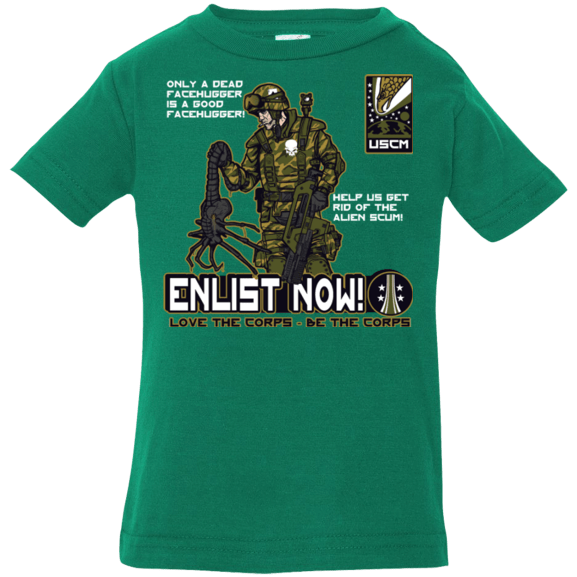 T-Shirts Kelly / 6 Months Be The Corps Infant Premium T-Shirt