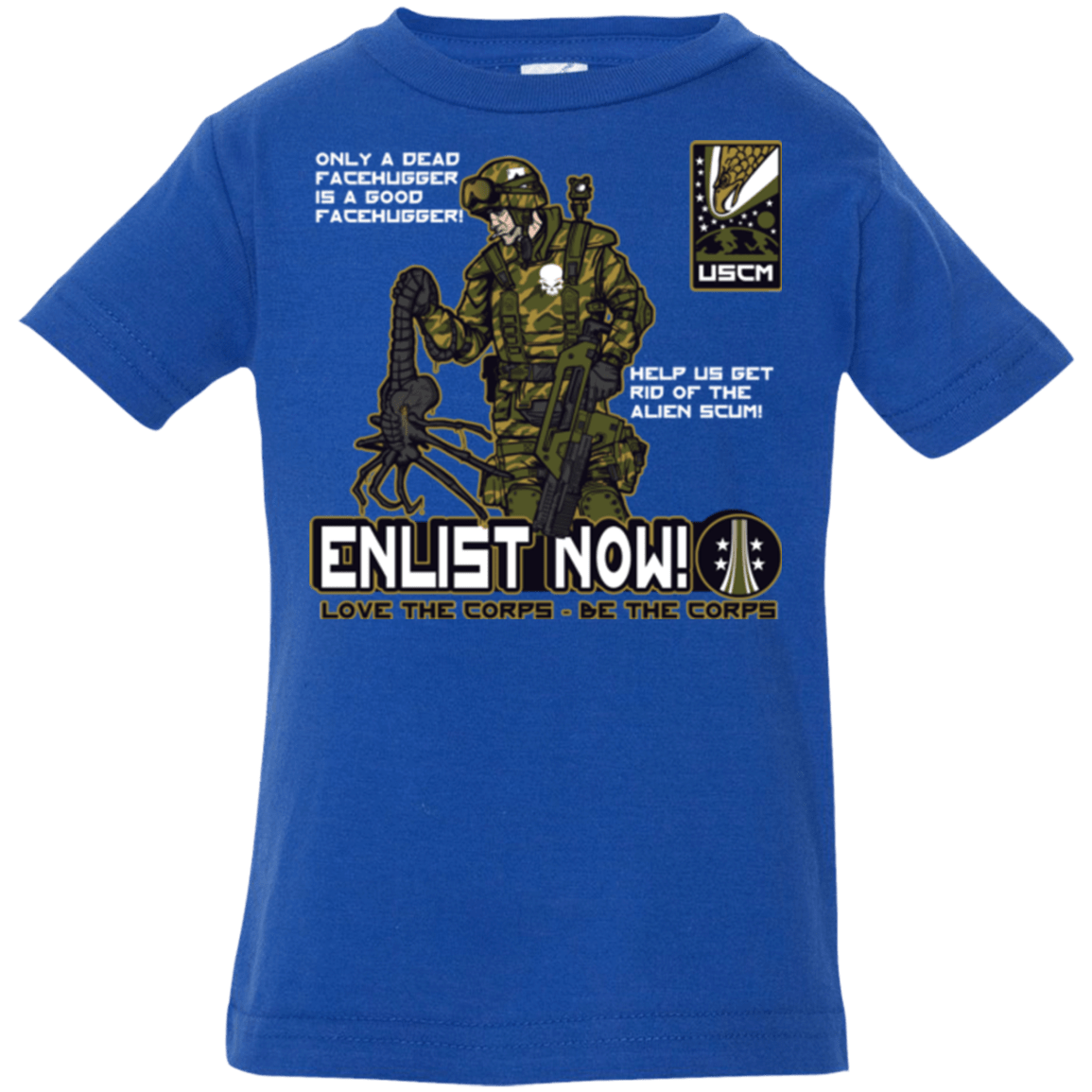 T-Shirts Royal / 6 Months Be The Corps Infant Premium T-Shirt